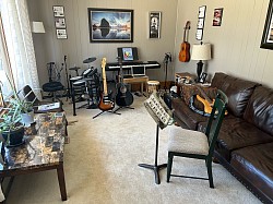 Recording and lesson room