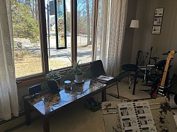 Students have a comforting view