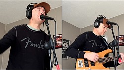Recording gritty rock vocals and backups while recording attitude filled bass